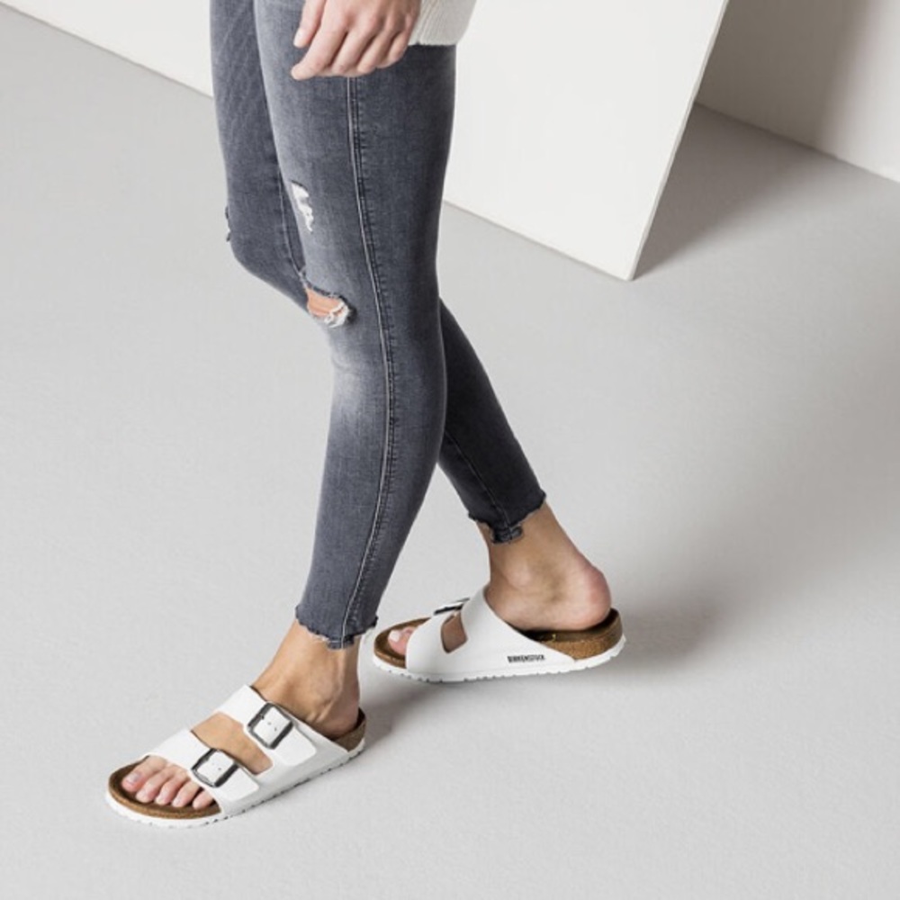 White Birkenstock Sandal